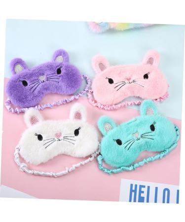 GLEAVI Travel Eye Mask - Comfortable & Breathable Eye Shade for Sleep & Travel | Fluffy Eye Cover & Cat Facial Mask - Perfect for Kids & Adults - Buy Online on GoSupps.com