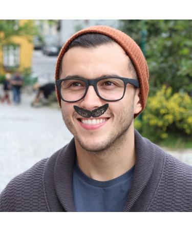 Cabilock 100pi ces Protection pour Moustache et Barbe Autocollants pour pilation Cire Outil pour Poils du Nez et Moustache - Buy Online on GoSupps.com