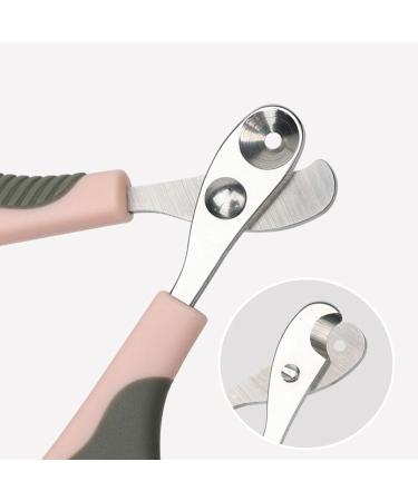 Dog Nail Clippers Avoid Overcutting Pet Non-slip Handles Pet Supplies Nail Clippers for Small Dogs Nail Clippers for Small A Grey Pink - Buy Online on GoSupps.com