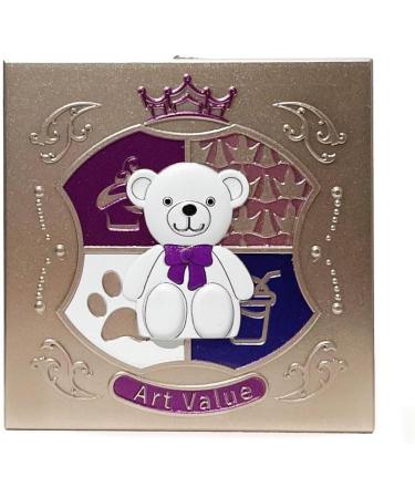 Eyeshadow Velvety Pigmented Blendable Matte Metallic & Shimmer Finishes Creamy Formula Four Way Quad Eye Shadow Palette (1) - Buy Online on GoSupps.com