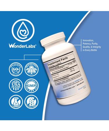 Wonder Laboratories Surperior Absorption Berberine HCL 1 500mg + Cinnamon Chromium and BioPerine Maintenance for Glucose Heart & Immune System Health Gluten & GMO Free - 120 Capsules 120 Count (Pack of 1) - Buy Online on GoSupps.com