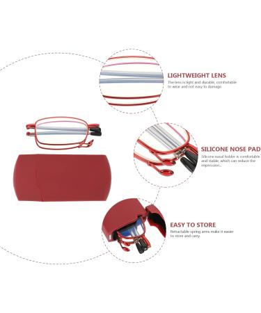 BEZAX Foldable Magnifying Glasses - Practical Reading Glasses for Presbyopia | International Shipping - Buy Online on GoSupps.com