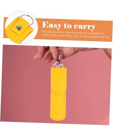 DOITOOL 15 Sets Tool Care Personal Case Pu Scoop of Clean Earpick Spiral Pick Spoon for Picking Inner Ear Outdoor Adults Removal with Earwax Household Tools Remover Picker Curette Color Assorted Colorx5pcs 9.2X0.5X0.5CMx5pcs - Buy Online on GoSupps.com