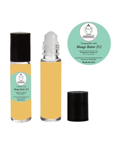 ZEKA PARFUMERIE Compare to Aroma Compatible with Mango Butter for Women and Men Fragrance Body oil on 1/3 oz (9.86ml) size Roll-On Botlle - Buy Online on GoSupps.com