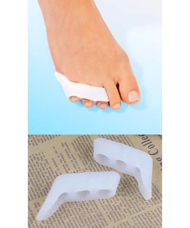 Buy Silicone Toe Separators for Hallux Valgus | Ball Protection & Little Toe Correction - Buy Online on GoSupps.com