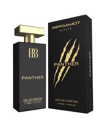 Bergamot Beaute Panther Eau De Parfum | Best Perfume for Men with Patchouli and Musky Long Lasting Premium Fragrance for Man EDP 3.38 fl.oz