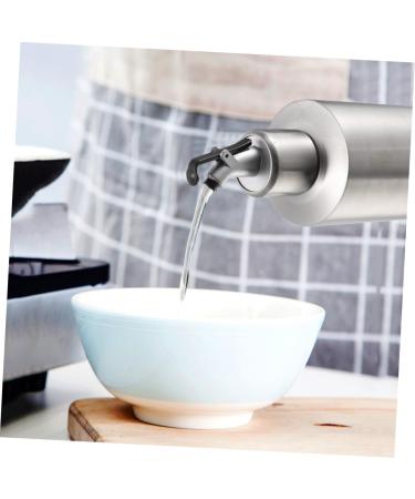 Zerodeko 1pc Stainless Steel Oil Pot Pink Wicker Basket Stainless Sauce Bottle Dust-proof Oiler Glass Olive Oil Pourer Cooking Condiment Bottle Cylindrical Condiment Bottles - Buy Online on GoSupps.com