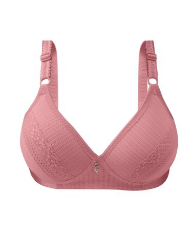 Cotton BH BH HOOLING WOMES Comfortable BH Push Up Soft BH V Cutting Soft Bustier Ultrakom Forse BH Breathing Active and Ultracoma FortAll T shirt Sleep BH Large Sizes with Time 42 Rosa