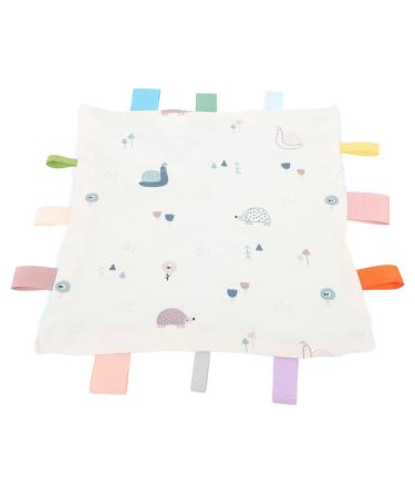 Soft bite ring comfort towel made of cotton with beautiful patterns baby wool from cotton for children's beds or strollers (nail)