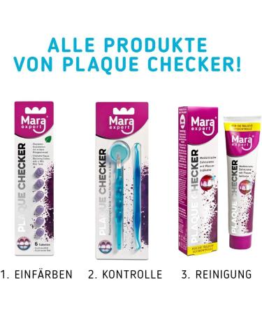 Buy PLAQUE CHECKER Mouth Mirror Professional - Anti-Fog | MARA EXPERT | International Shipping - Buy Online on GoSupps.com