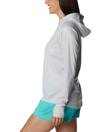 Columbia Women's Tidal Deflector Ice Ls Hoodie - Cirrus Grey (Large) - Buy Online on GoSupps.com