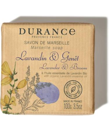 Durance Lavender & Broom Marseille Liquid Soap 500ml Paraben-Free Hand & Body Wash With Olive Oil & Red Rice Extract Vegan Friendly Shower Gel - Buy Online on GoSupps.com