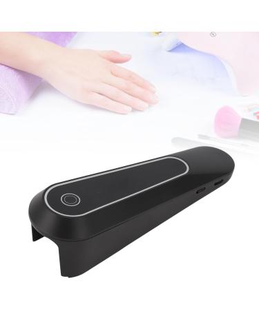 Saluaqui Quick Drying Cordless Handheld Nail Dryer Portable Mini UV Nail Lamp LED UV Ultraviolet Phone Glue Curing Lamp for Gel Nail Polish with Handheld Design (Black) - Buy Online on GoSupps.com