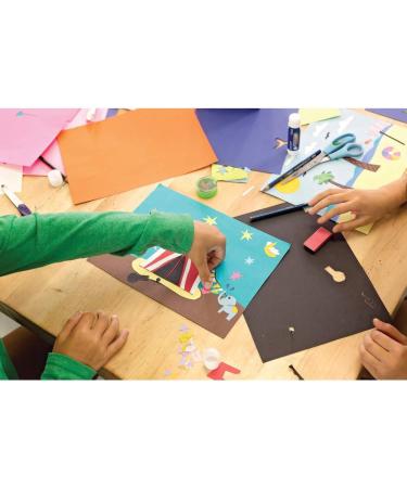 Tru-Ray Heavyweight Construction Paper Bulk Assortment - 10 Assorted Colors - 500 Sheets 9x12 - Buy Online on GoSupps.com