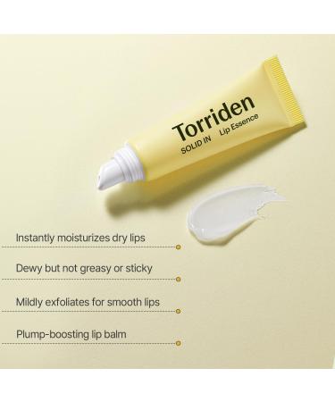 Torriden SOLID In Ceramide Lip Essence - 2 Pack Moisturizing Lip Balms with Organic Jojoba Oil & Ceramides for Glowy Plumped Lips - Korean Skin Care - Buy Online on GoSupps.com