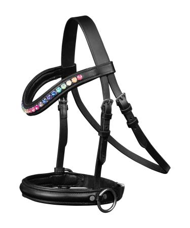 WALDHAUSEN decorative bridle for wooden horse SH black