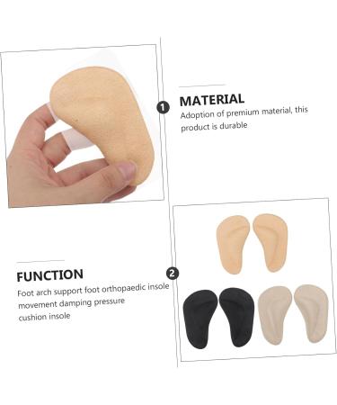Mobestech 6 Pairs Orthotic Insoles - Support Flat Feet with O/x Type Gel Arch Inserts for Ultimate Comfort - Buy Online on GoSupps.com