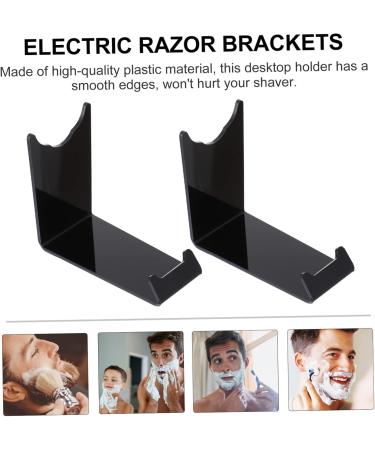 Buy Healeved 2-in-1 Bartmisters Stand | Men's Razor Organizer & Salon Tool Holder | Premium Acrylic Display for Electric Shaving - Buy Online on GoSupps.com