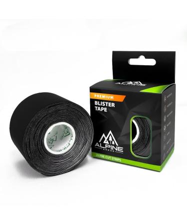 Alpine Armor Blister Prevention Tape: Precut Strips  Water Resistant  Durable Strips for Running  Hiking  Climbing  Skiing and Snowboarding