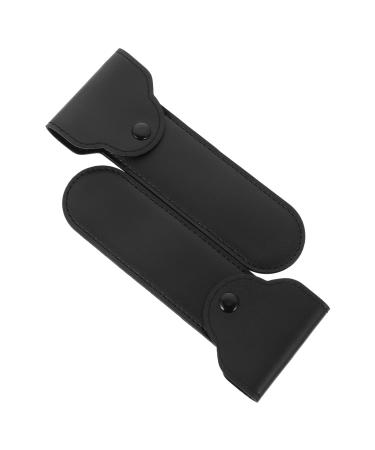 Warmhm storage pocket 2 pieces of men's razor Razor covers Vintage-rasier cover men's rasier meter razor storage bag shaving pocket razor-like shopping bags man