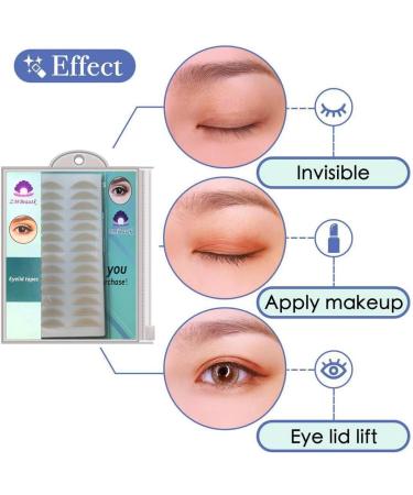 280Pcs 5MM Complexion Natural Invisible Single Side Eyelid Tape Stickers Medical-use Fiber Eyelid Lift Strip Instant Eye Lift Without Surgery Perfect for Uneven Mono-Eyelids Large 5MM natural skin tone LL - Buy Online on GoSupps.com