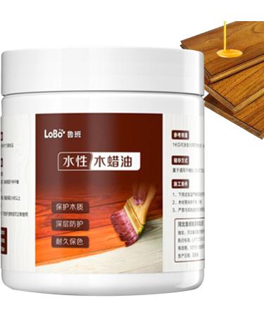 Wood Finishing Wax | Outdoor Natural Wood Wax Furniture Wax Coating Agent Shiny | Protective Glossy Wood Cleaner for Cabins Cabinets Fences Wood Floors 1l - Buy Online on GoSupps.com