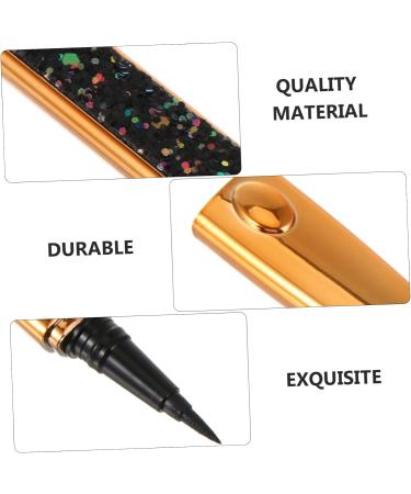 Healeved 2pcs Self Adhesive Mascara Liquid Eyeliner Magnetic Eyeliner Eyelash Glue Pen Black Colorful Plastic 1 count (Pack of 1) Colorfulx2pcs - Buy Online on GoSupps.com