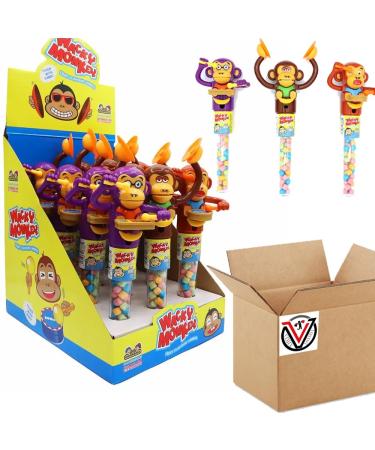 Wacky Monkey 12 x 12g (Full Box) - Fruit Flavoured Candies | VIMIX