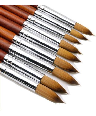 Obahdirry Nail Art Gel Brush Gel Manicure Brush with Wood Handle Nail Brush 20 20# - Buy Online on GoSupps.com