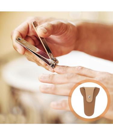 Beaupretty Scissor Pouch Bag Cuticle Scissor Leather Pliers Nail Holder Nail Pouch Nipper for Home Salon Cosmetic Use - Buy Online on GoSupps.com