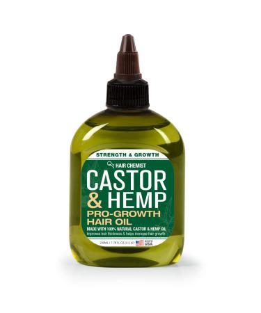 Hair Chemist Castor and Hemp Pro-Growth Hair Oil 7.1 oz. - Natural Hair Oil Blend for Hair Growth - Buy Online on GoSupps.com