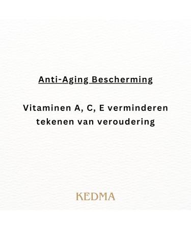 Kedma AntiAgeing Mineral Serum Moisturising and Revitalising for the Skin with Dead Sea Minerals Vitamin A C E for a Radiant Complexion 30 ml - Buy Online on GoSupps.com
