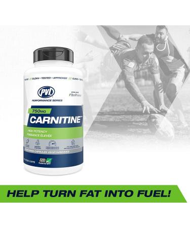 PVL Carnitine 750 L-Carnitine Amino Acid Weight-Loss and Stimulant-Free Fat Burner Workout Supplement Metabolism Booster Enhance Energy 750 mg 90 Vege Caps - Buy Online on GoSupps.com