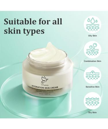 Dumie Anti Aging Face Moisturizer Reduces Dryness and Fine Lines in 2 Weeks Instantly Boosts Hydration Korean Skin Care 1.69 oz/50ml - Buy Online on GoSupps.com