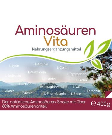 Buy Cellavita Amino Acids Vita - 100% Natural Pea & Rice Protein | 400g - Boost Your Health & Fitness - Buy Online on GoSupps.com