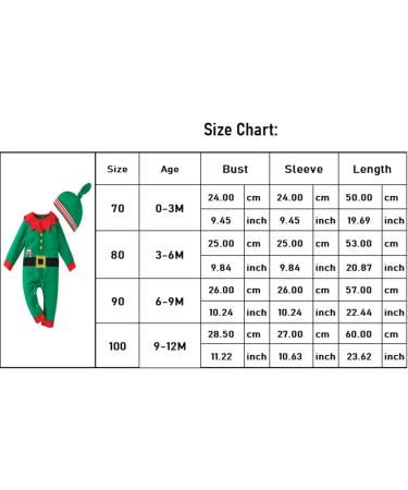 Likpoja Baby First Christmas Elf Outfit - Santa Costume with Elf Hat for Toddler Boys & Girls 6-9 Months - Buy Online on GoSupps.com