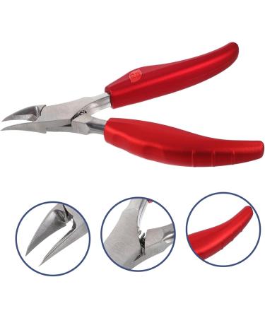 Lurrose Folding Hawk Mouth Pliers Portable Nail Clipper Cuticle Nipper Cuticle Cuticle Scissor Manicure Nail Tool Dead Skin Clipper Push Care Cutting 430 Stainless Steel - Buy Online on GoSupps.com