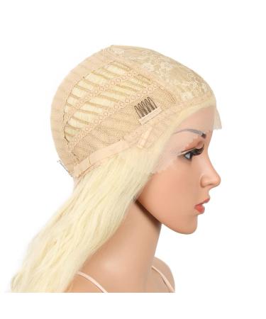 Buy 41-Inch Lace Front Wig - Super Long Curly Synthetic Wig with Baby Hair | 150% Density (613 Color) - Buy Online on GoSupps.com