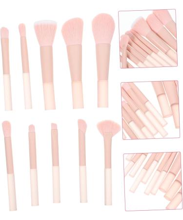 HAPINARY 1 Set Makeup Brush Set Face Makeup Brushes Blending Blush Concealers Eye Shadows Blush Eyeliner Cosmetics Women Makeup Handle Cosmetic Brush Girl Nylon Wool Travel Pink - Buy Online on GoSupps.com