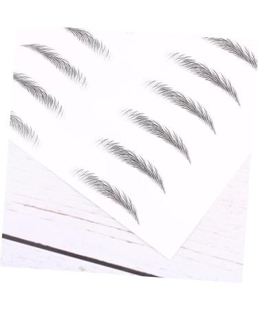 Ipetboom 6 Sheets Pairs Hair- Like Authentic Eyebrows Faux Eyebrow Simulation Eyebrow Sticker 6d Disposable - Buy Online on GoSupps.com
