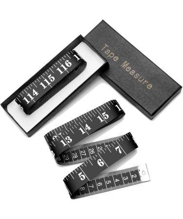 Tape Measure Body Measuring Tape 120 Inch Soft Fabric Measuring Tape for Sewing Cloth Measurement Double Scale Tailor Ruler for Weight Loss Medical Measurement Nursing Craft(2 Pack/Black) Black 120 Inch - Buy Online on GoSupps.com