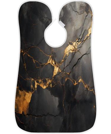 Marble Beard Bib Apron - Best Beard Hair Catcher for Men | Perfect Father's Day & Anniversary Gift with 2 Suction Cups - Buy Online on GoSupps.com