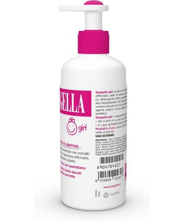  Saugella Saugella Girl PH Neutral - 200 ml. - Buy Online on GoSupps.com