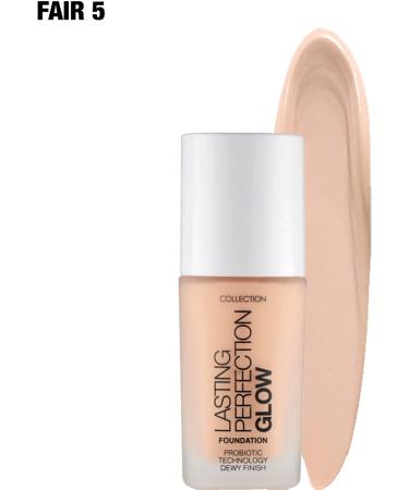 Collection Cosmetics Lasting Perfection Glow Foundation - Medium to Full Coverage 27ml Fair - Buy Online on GoSupps.com