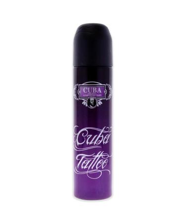 Cuba Women's Eau de Parfum Spray Tattoo 3.3 Oz - Buy Online on GoSupps.com
