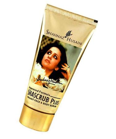 Husain Shascrub Herbal Ayurvedic Face and Body Scrub Latest International Packaging (1.4 oz. / 40 g)