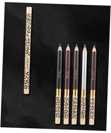 PLAFOPE 4 Pcs Eyebrow Pencil Brush Microblading Eyebrow Pen Double Tip Eyebrow Pencil Pigment Brown - Buy Online on GoSupps.com