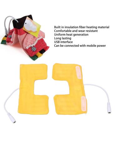 USB Gloves & Heating Cushions Set - Keep Warm This Winter | Portable 2 USB Electro Shoes for Camping & Outdoor Use - Buy Online on GoSupps.com