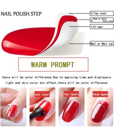 Warm Girl Gel Nail Polishes 6 Colors Gel Polish Kit Popular Nude Glitter Gel Nail Polish Set Soak Off Nail Lamp Gel Nail Polish DIY Manicure French Kit 8ml - Buy Online on GoSupps.com