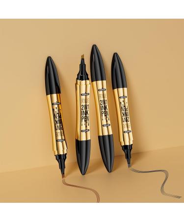 Crayon sourcils double extr mit tanche avec 4 pointes fourches pour eyeliner liquide - Buy Online on GoSupps.com